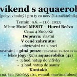 Jóga víkend s aquaerobikem