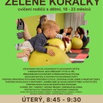 Zelené korálky út 8 45