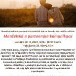 Manželská a partnerská komunikace 2022