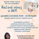 Řečový vývoj u dětí 2023