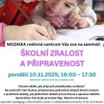 Školní zralost a připravenost